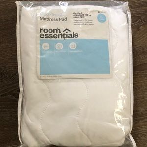 Quilted Mattress Pad Twin/XL soft waterproof Dorm
